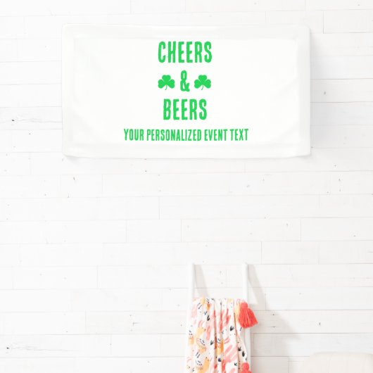 Gebeurtenis van de Cheers and Beers Party Spandoek (Insitu)