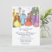 GEBEURTENIS VAN DE OPEN HUISPARTIJ INVITE KAART (Staand voorkant)