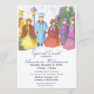 GEBEURTENIS VAN DE OPEN HUISPARTIJ INVITE KAART