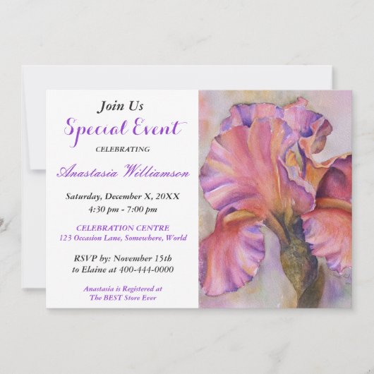 GEBEURTENIS VAN DE PARTIJ VAN DE WARMING VAN HET H KAART (Voorkant)