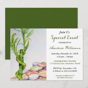 GEBEURTENIS VAN EEN GOEDE LUCK RETIREMENT PARTIJ KAART