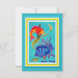  gebeurtenis van Tropische vispartij Kaart