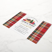 Gebeurtenis voor favoriete kerstfeestdagen Gold Folie Feestdagenkaart (Gedraaid)