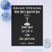  gebeurtenis voor grote opening flyer (Enkel)