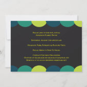 Gebeurtenis voor moderne familiereünie aankondiging (Achterkant)