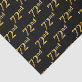 Gebeurtenis zwart, Faux Gold 72e (72e) Tissuepapier (Detail)