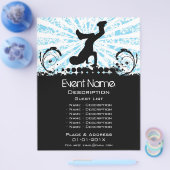 Gebeurtenisaanbieding afbreken flyer (Enkel)