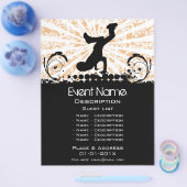 Gebeurtenisaanbieding afbreken flyer (Enkel)