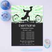 Gebeurtenisaanbieding afbreken flyer (Enkel)