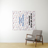 Gebeurtenisachtergrond Jiving\Bopping - tekst kan  Wandkleed (In Situ (horizontaal))