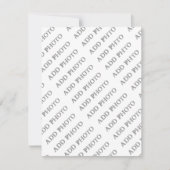 Gebeurtenisgegevens personaliseren Fotokunst toevo RSVP Kaartje (Voorkant)