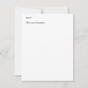 Gebeurtenisgegevens personaliseren Fotokunst toevo RSVP Kaartje