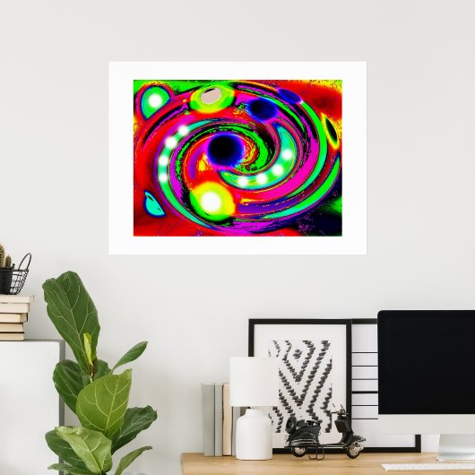 Gebeurtenishorizon, omega poster (Thuiskantoor)