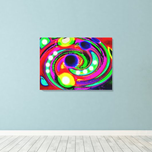 Gebeurtenishorizonart Canvas Afdruk (Insitu (Houten vloer))