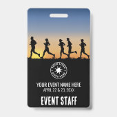 Gebeurtenismedewerkers Badge (Achterkant)