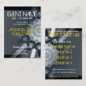 GEBEURTENISPARTIJ miniFLYER #002 Visitekaartje (Voorkant / Achterkant)