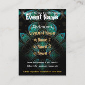 GEBEURTENISPARTIJ miniFLYER #009 Visitekaartje (Achterkant)