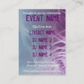 GEBEURTENISPARTIJ miniFLYER #08 Visitekaartje (Achterkant)