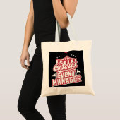Gebeurtenispersoneel Circus Carnival Tent design Tote Bag (Voorkant (product))