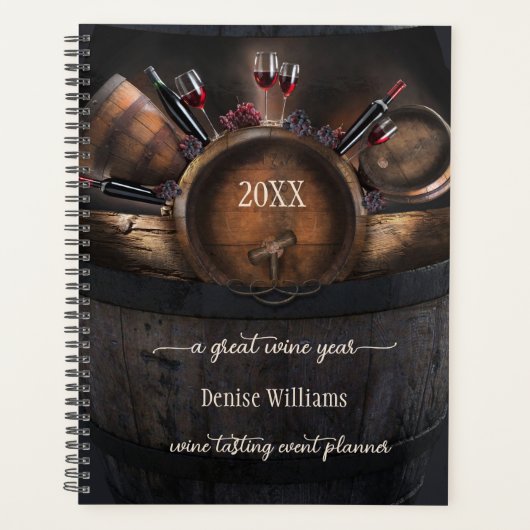 Gebeurtenisplank voor wijntest planner (Voorkant)