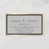 Gebeurtenisplanner Dance Wedding Blogger Modern Dr Visitekaartje (Achterkant)