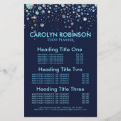 Gebeurtenisplanners en prijzen (Voorkant)