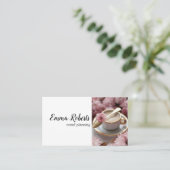 Gebeurtenisplanning Elegant Waterverf Visitekaartje (Staand voorkant)