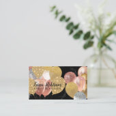 Gebeurtenisplanning Glitter Sparking Roos Business Visitekaartje (Staand voorkant)