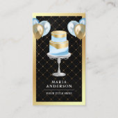 Gebeurtenisplanning voor goudflens - aangepaste bl visitekaartje (Voorkant)