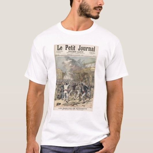 Gebeurtenissen in Bordeaux T-shirt (Voorkant)