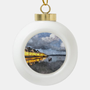 GEBEURTENISSEN KERAMISCHE BAL ORNAMENT