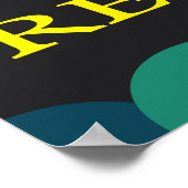 Gebeurtenisteken familiereünie poster (Hoek)