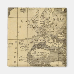 Gebewoonde wereld magneet