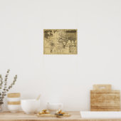 Gebewoonde wereld poster (Keuken)