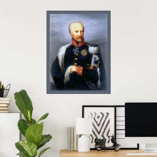 Gebhard Leberecht von Blücher Poster (Thuiskantoor)