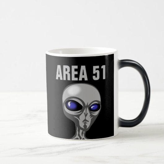 Gebied 51, Alien Coffee Mok (Rechts)
