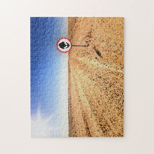 Gebied 51 Alien Nevada. Legpuzzel (Verticaal)