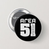 Gebied 51 Alien Visitor Ronde Button 5,7 Cm (Voorkant /achterkant)