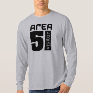 Gebied 51 Alien Visitor T-shirt