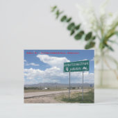 Gebied 51 - Buitenaardse weg Briefkaart (Staand voorkant)