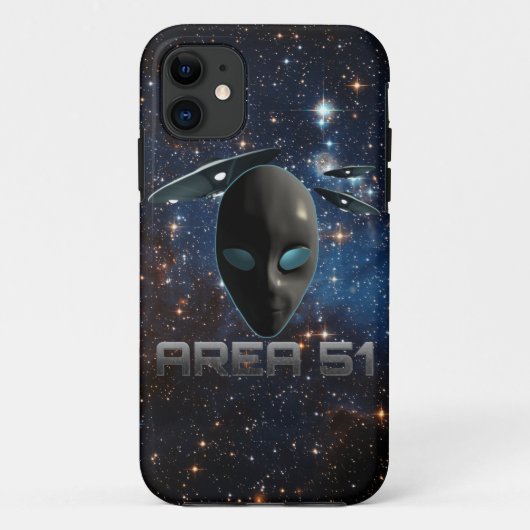 Gebied 51 Case-Mate iPhone case (Achterkant)