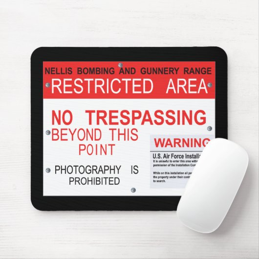 Gebied 51 Droomland Mousepad Muismat (Met muis)