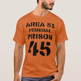 Gebied 51 Federale Gevangenis 45 Donald Trump Geva T-shirt
