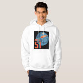 gebied 51 hoodie (Voorkant volledig)