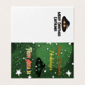 Gebied 51 Kerstgroet Kaart (Buitenkant ongevouwen)