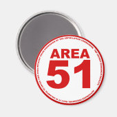 Gebied 51 Magneet (Voorkant / Achterkant)