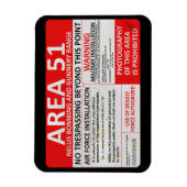 Gebied 51 magneet (Verticaal)