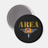 GEBIED 51 MAGNEET (Voorkant / Achterkant)