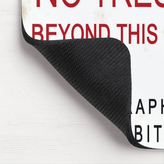 Gebied 51 Mousepad Muismat (Hoek)