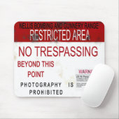 Gebied 51 Mousepad Muismat (Met muis)